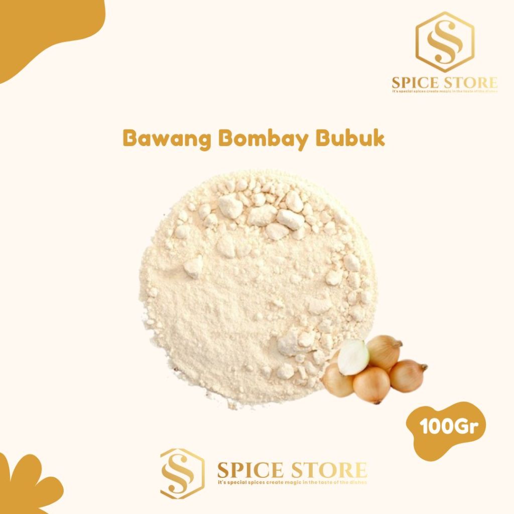 

Spice Store - Bumbu Dapur Bubuk Bawang Bombay 100 Gr