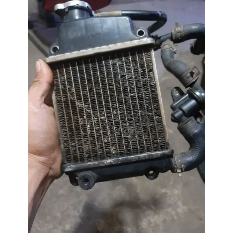 Radiator Pendingin+Thermostat FullSet Honda PNP Vario 110 Karbu Vario Teckno 110 Karbu Seken Origina