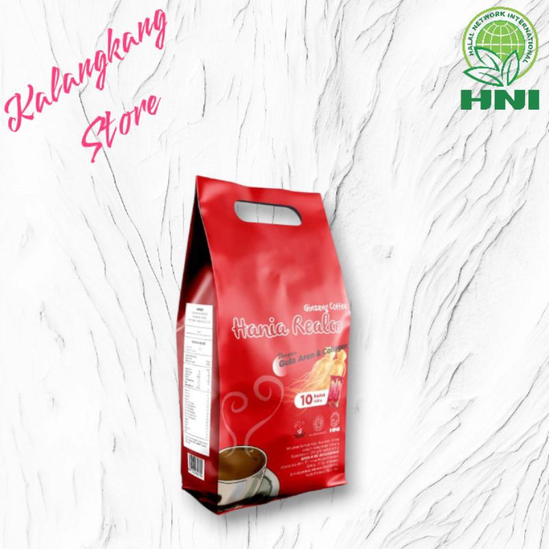 

HANIA REALCO GINSENG COFFEE | HNI HPAI | BPOM