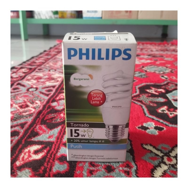 Philips lampu spiral merek philips 15w