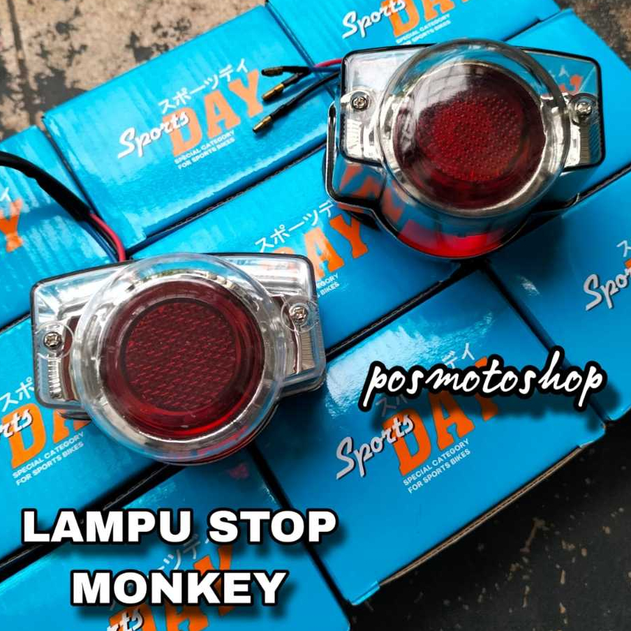 Stoplamp Monkey Takegawa lampu belakang cb monkey stenley lampu stop takegaw lampu belakang CB C70