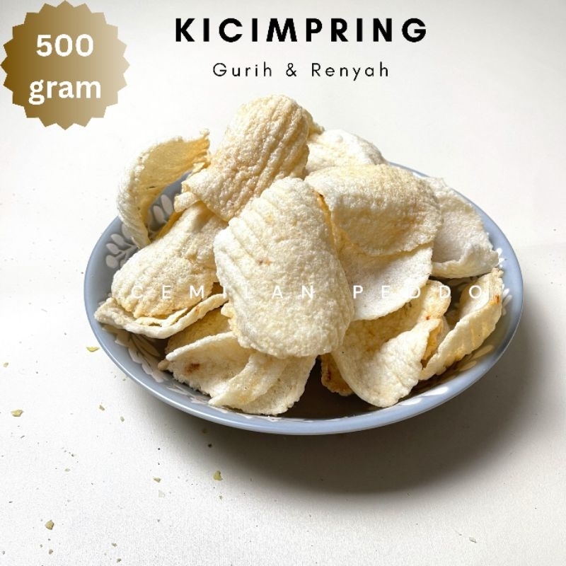 

KERIPIK/SNACK KICIMPRING 500 GRAM
