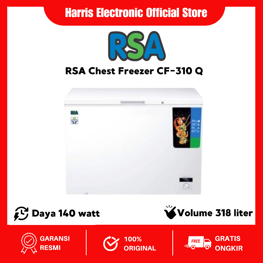 RSA Chest Freezer CF-310 / CF-310Q / CF-310 Q