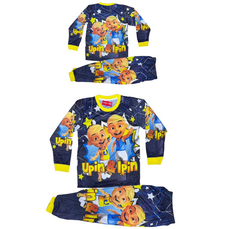 SETELAN ANAK UPIN IPIN/SETELAN ANAK BAJU TIDUR/BAJU ANAK upin ipin