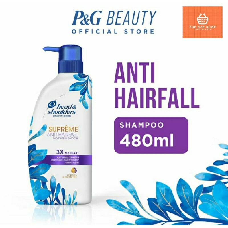 HEAD and Shoulders Shampoo Supreme Anti Hair Fall 480gr