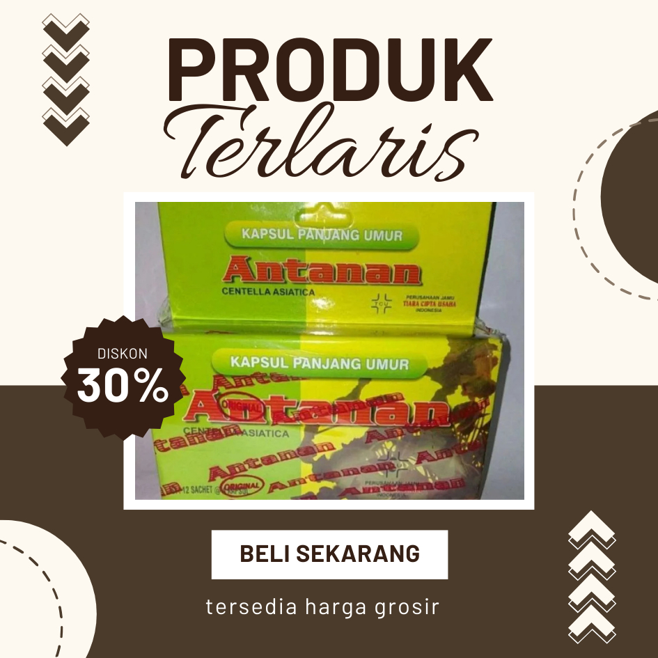 

Kapsul Panjang Umur original Pegagan Atanan