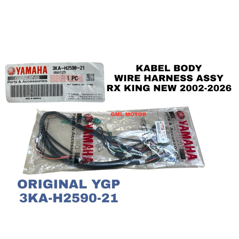 KABEL BODY SET WIRE HARNEES ASSY RX KING NEW 2002-2006 ORIGINAL YGP 3KA-H2590-21