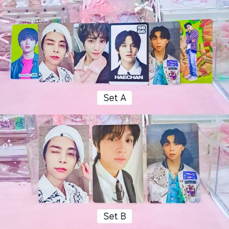 PC OFFICIAL HAECHAN KOREK HAECHAN PILEK pair CHENLE GLIMO YUTA TAEYONG STICKER HAECHAN POLAROID JENO