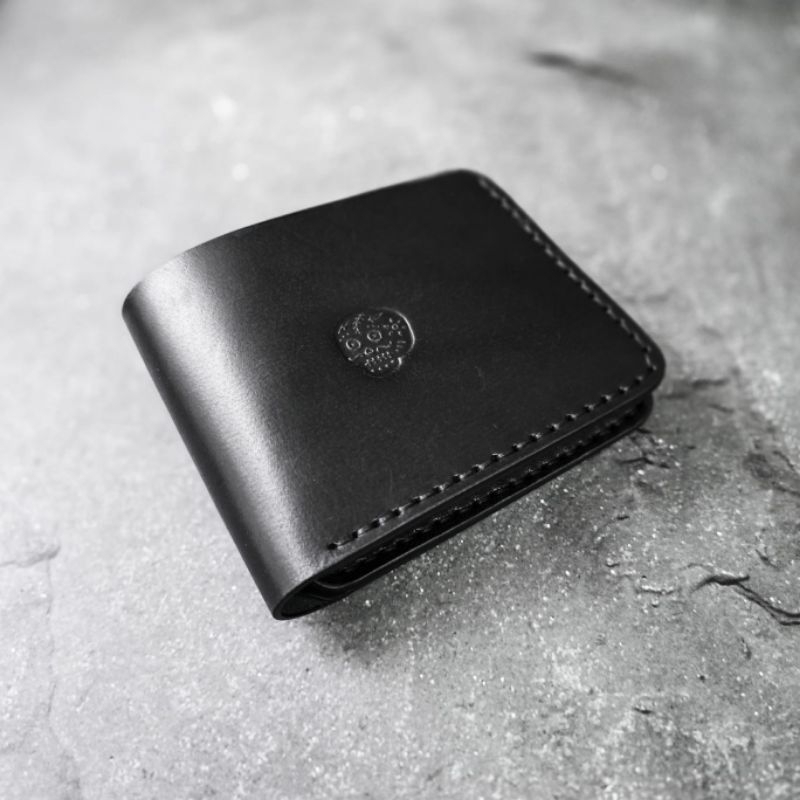 BDS SMITH BUFFALO wallet - Dompet kulit handmade, premium natural tanned leather