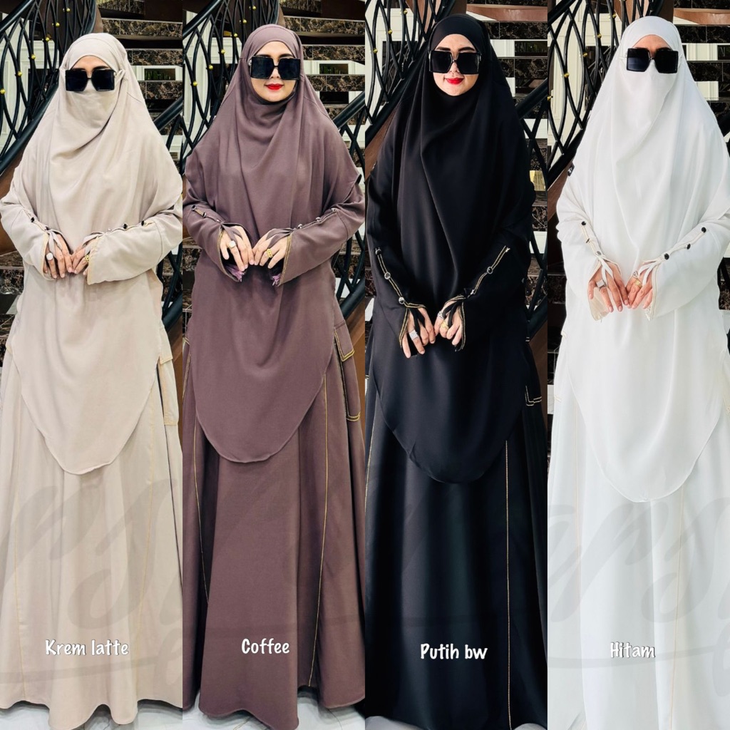 JUMEIRAH SET SYAR’I BY ARSY HIJAB ORIGINAL