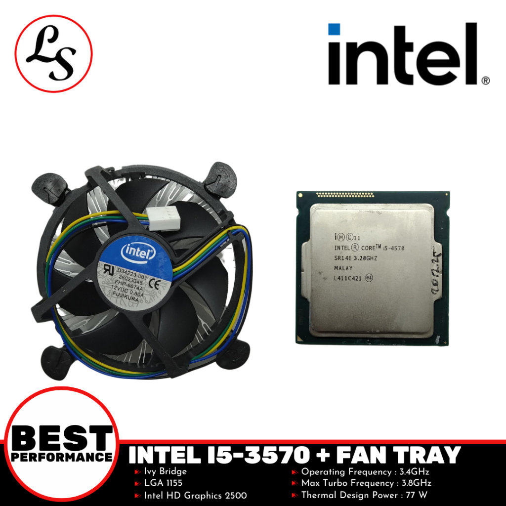 INTEL PROCESSROR i5-3570 / i5 3570 LGA 1155 Ivy Bridge