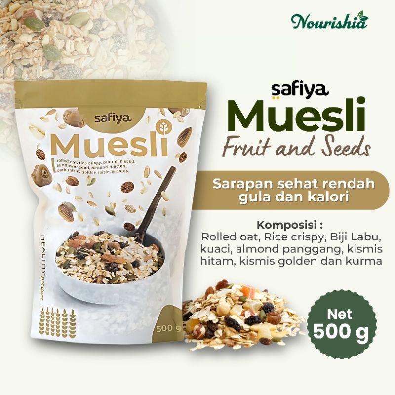 

Muesli fruit and seed SAFIYA 500 g