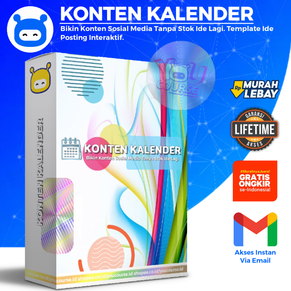 KONTEN KALENDER V3 - Bikin Konten Interaktif Sosial Media Tanpa Stok Ide Lagi