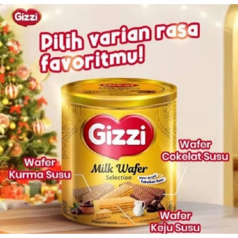 

Gizzi Milk Wafer Selection 240g