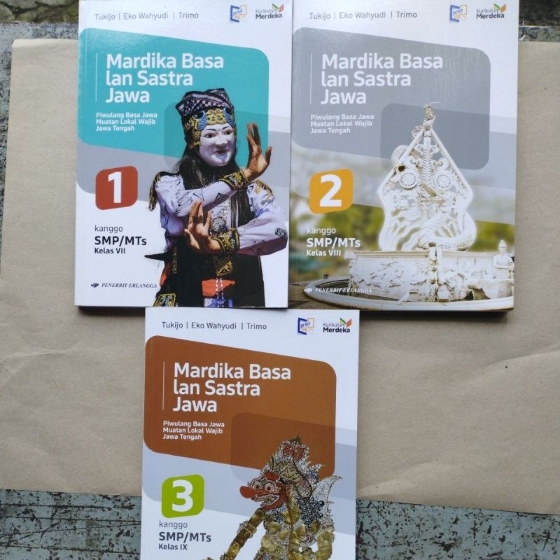 BAHASA JAWA (Mardika Basa lan Sastra Jawa) Kelas: 7, 8, 9 SMP/MTs, Kurikulum Merdeka, ERLANGGA