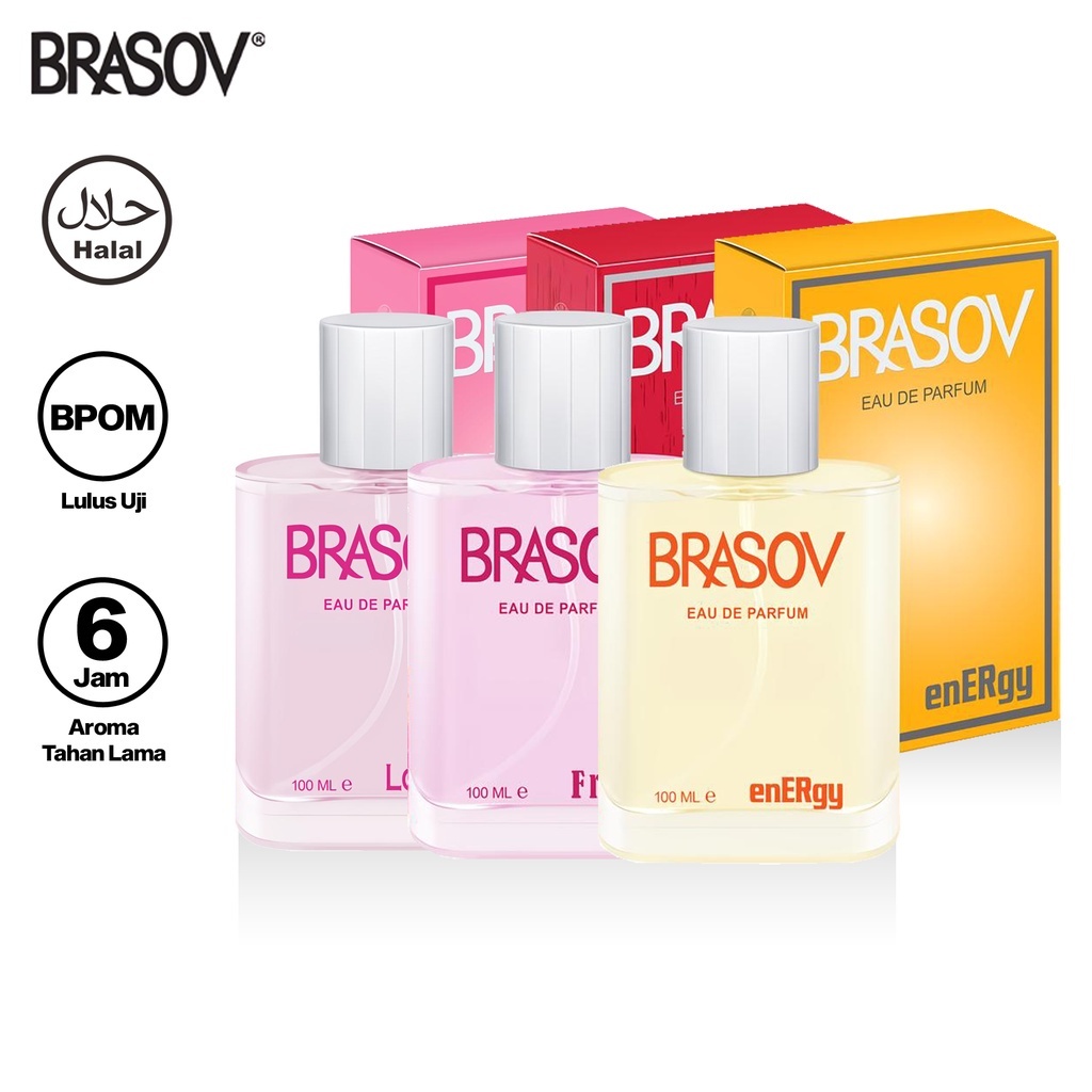 Parfum Brasov 100ml - Parfum pria & Wanita - parfum tahan lama Brasov