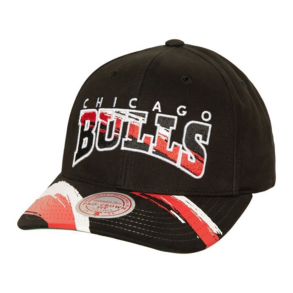 NBA Topi Mitchell & Ness Unisex Basketball Brushed Past Ya Pro Chicago Bulls BNWT Original 100%