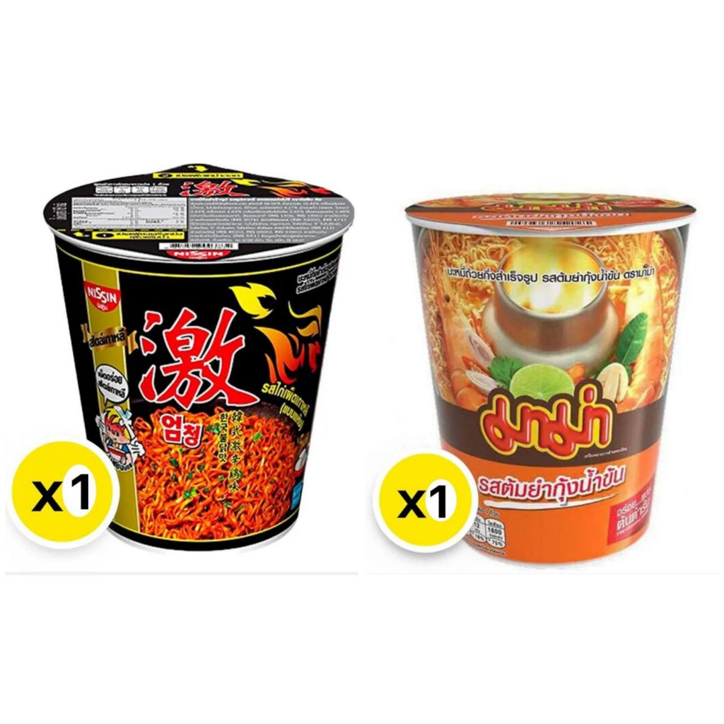 

Ready Stock Pop Mie Thailand MAMA Cup Instant Noodles Shrimp Creamy Tom Yum 60gr