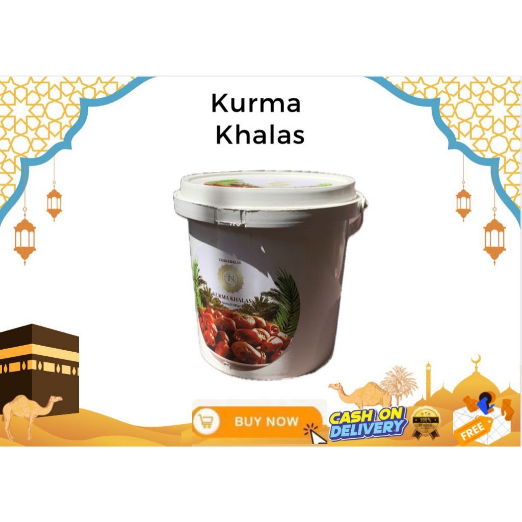 

Kurma Ember Al Qasim kemasan 500gr