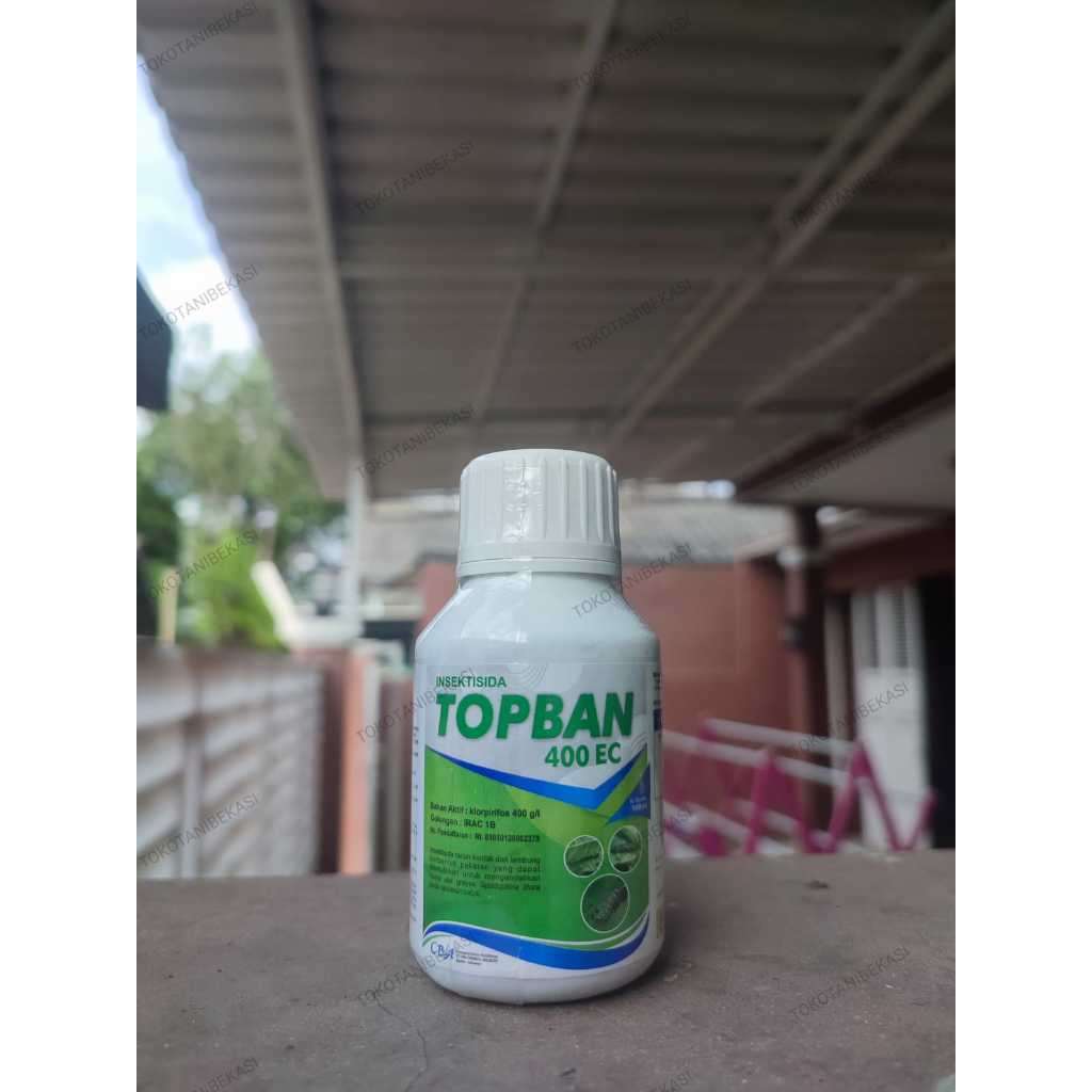 Insektisida TOPBAN 400 EC 100ml pembasmi ulat grayak