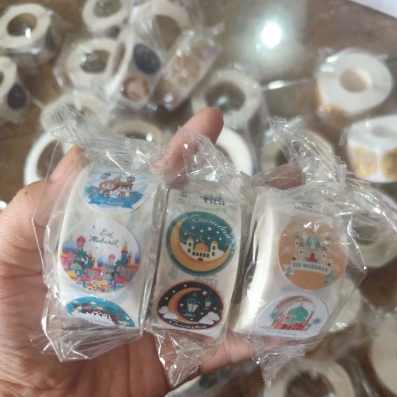 

STIKER THANK YOU / STIKER LEBARAN / STIKER IDUL FITRI/ STIKER TOPLES KUE