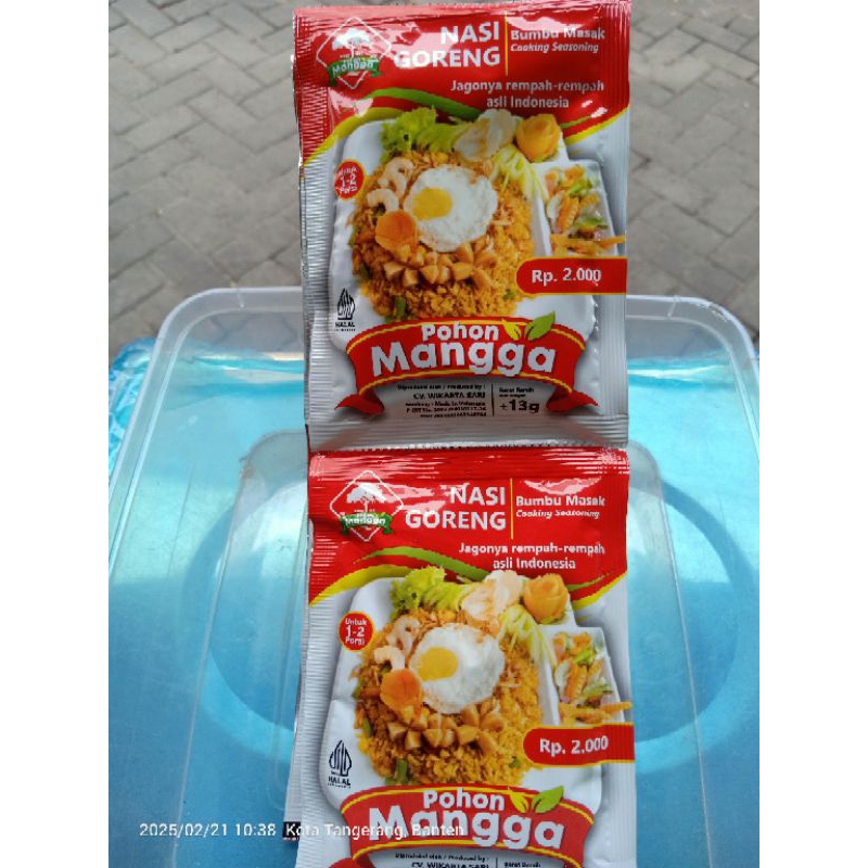 

Bumbu Nasi Goreng Cap Pohon Mangga 13 gr