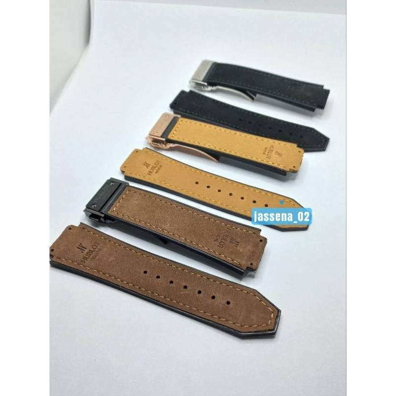 strap tali jam tangan hublot geneve set buckle