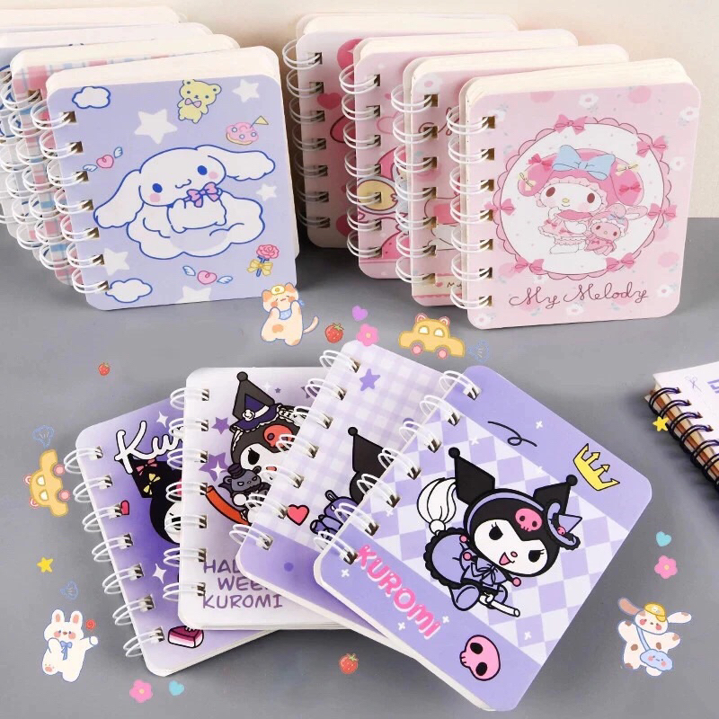 

Tutt ~ Notebook Ring Motif Kartun Buku Catatan memo spiral