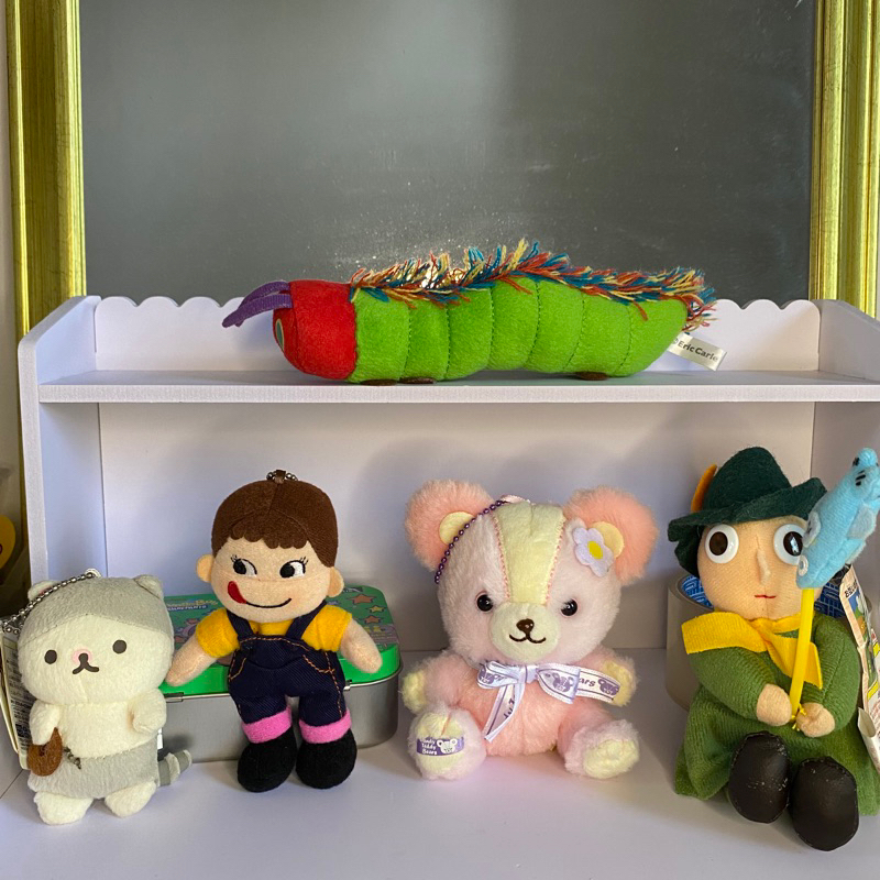 Ganci gantungan boneka peko, cowo moomin, bear amuse, peko minus, ulat caterpillar eric carle, coroc