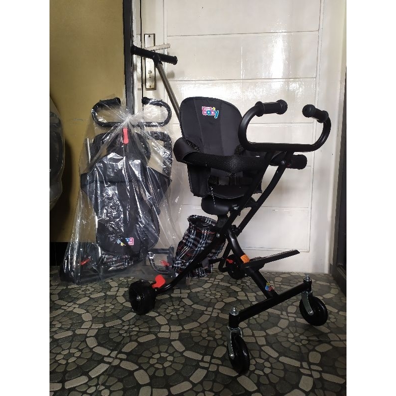 JUAL EZZY STROLLER MURAH - HARGA TERBARU, STROLLER EZZY MICRO TRIKE S05 DORONGAN ANAK RODA 3