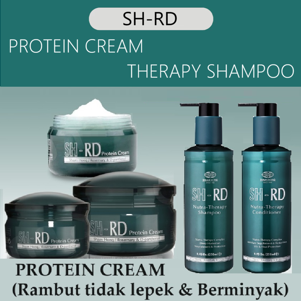 (FREE TESTER) SHRD Protein Cream Rambut | Moisturizer & Vitamin Rambut Original