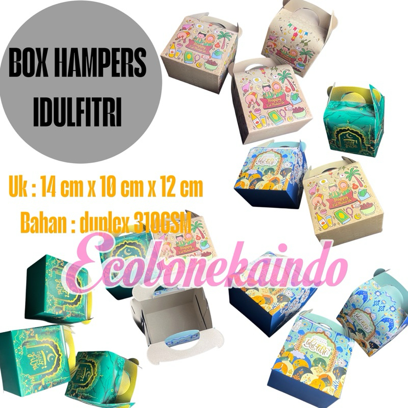 

Box hampers idul fitri box hampers lebaran gable box duplex kemasan hari raya idul fitri Ecobonekaindo