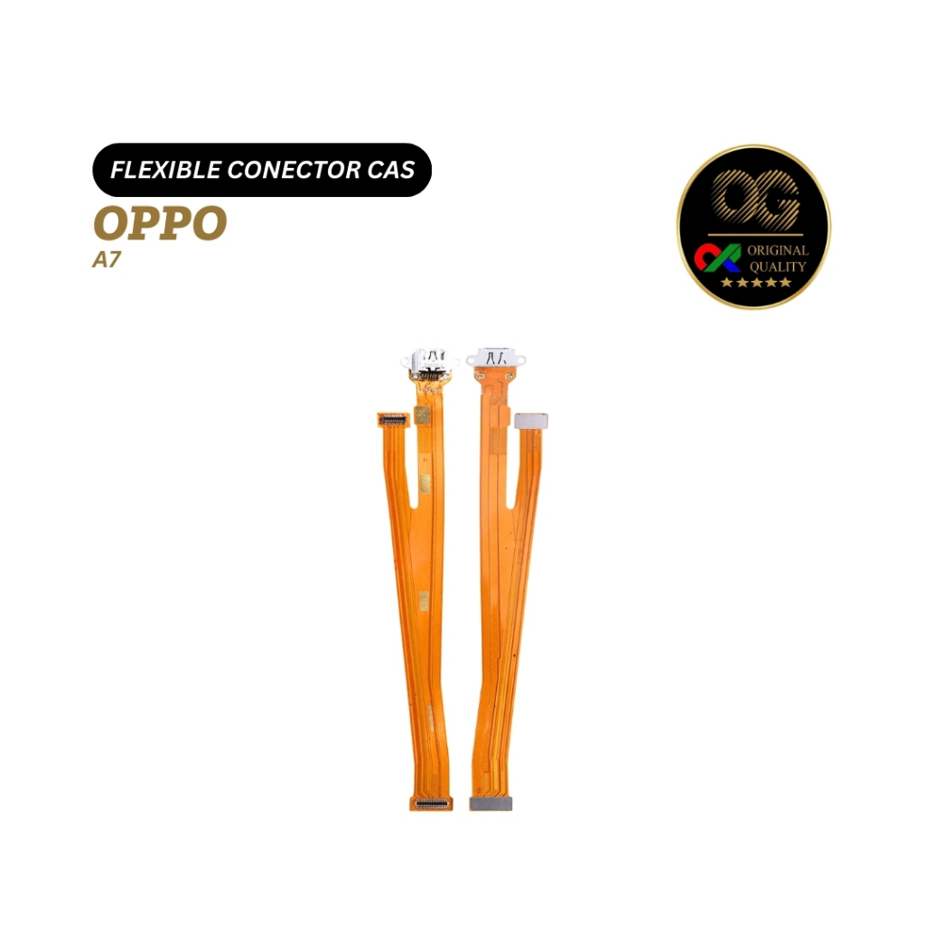 FLEXIBLE OPPO A7 CONECTOR CAS