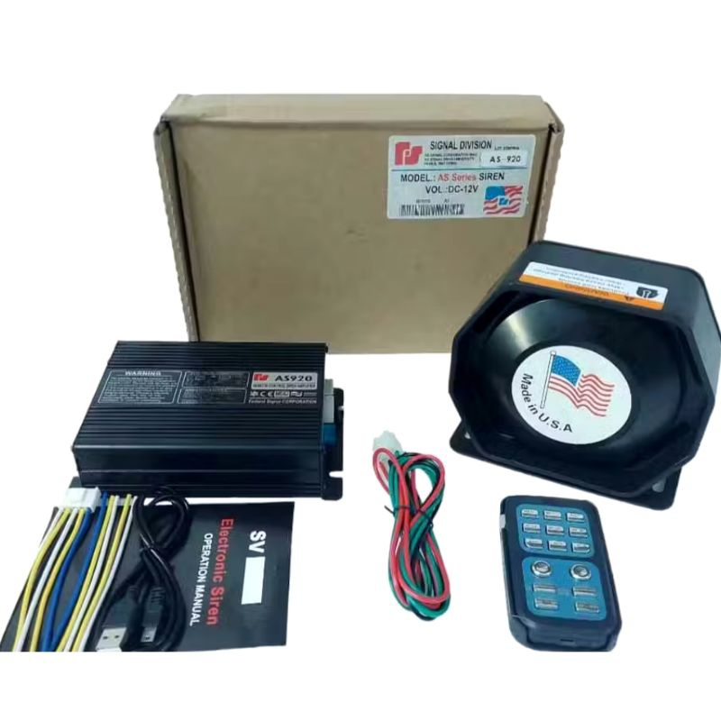 Sirine Toa Patwal Mobil Motor Universal Modul Amplie 9 Suara 12Volt