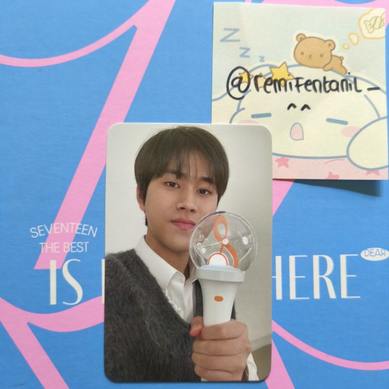 PHOTOCARD LEE MUJIN LIGHTSTICK PC LS MUJIN LIMO