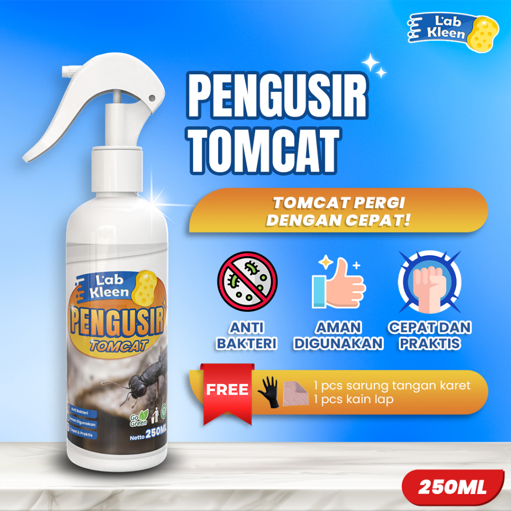 LABKLEEN Pembasmi Tomcat Anti Hama Pengusir Serangga Tomcat Paling Ampuh Dalam Rumah