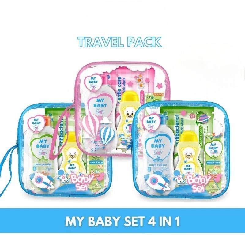 My Baby Set Mini Travel - Paket My Baby Kemasan Mini 4in1