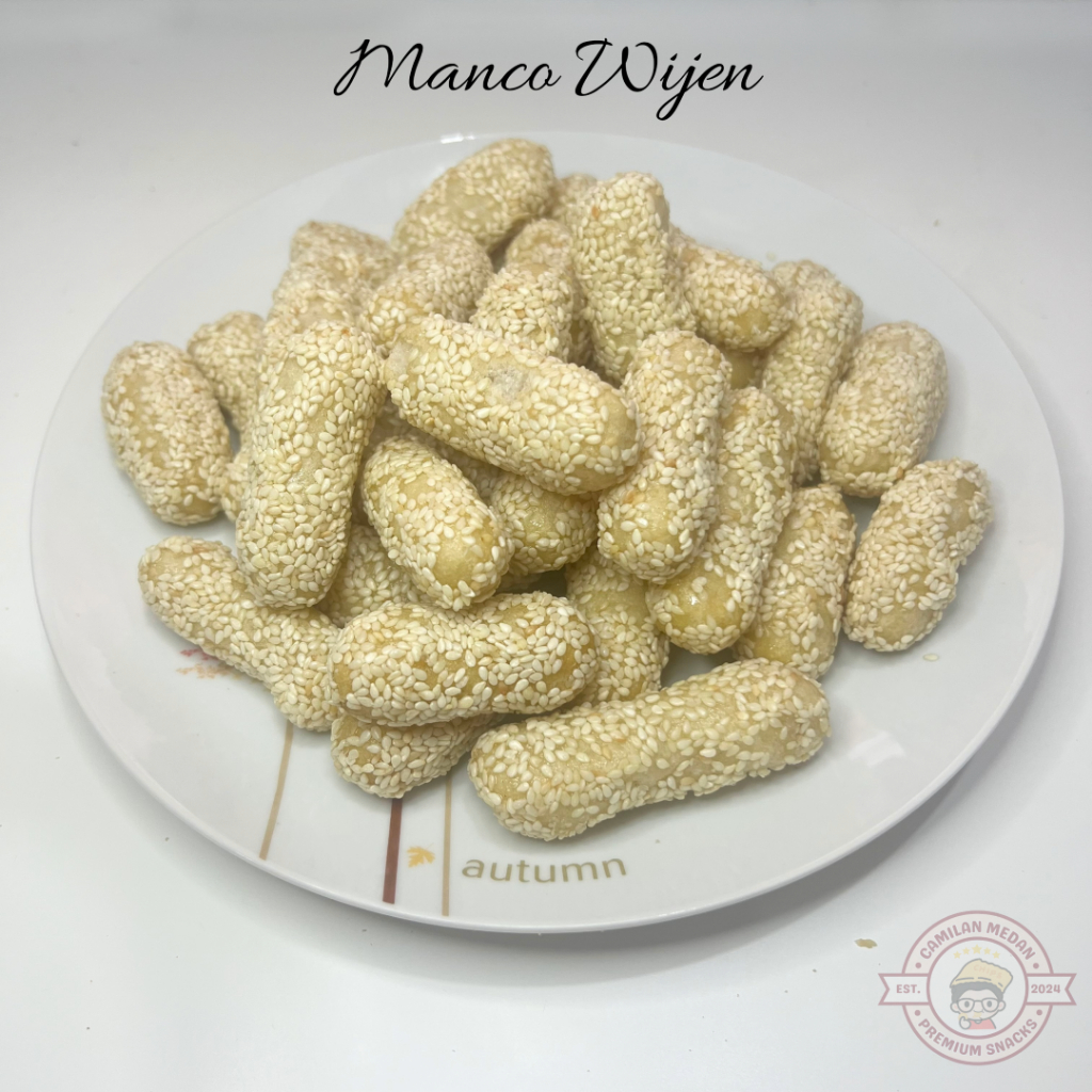 

Kue Kering Wijen 200 gr / Roti Wijen / Manco Wijen | Camilan Medan