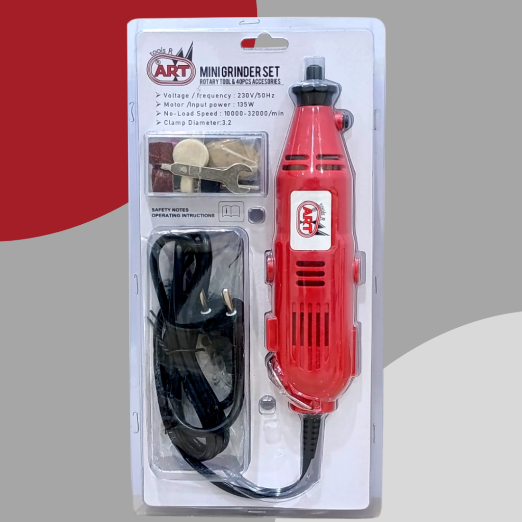 Mini Grinder Blister Set 40 Pcs Die Grinder Bor Mini Ukir Poles Tuner Porting Gerinda Listrik mini