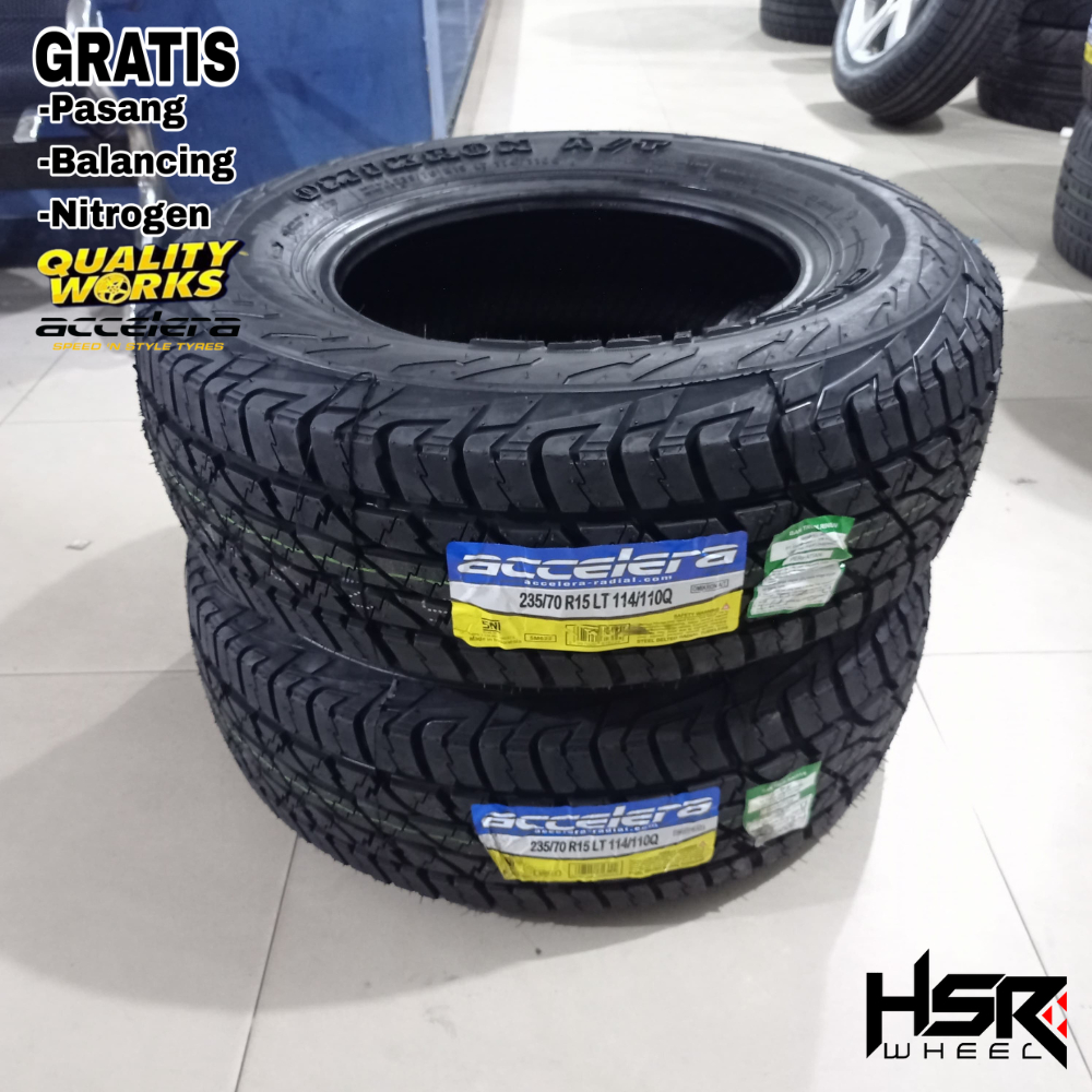 BAN MOBIL AT RING 15 UKURAN 235 70 R15 ACCELERA OMIKRON AT 235/70 R15