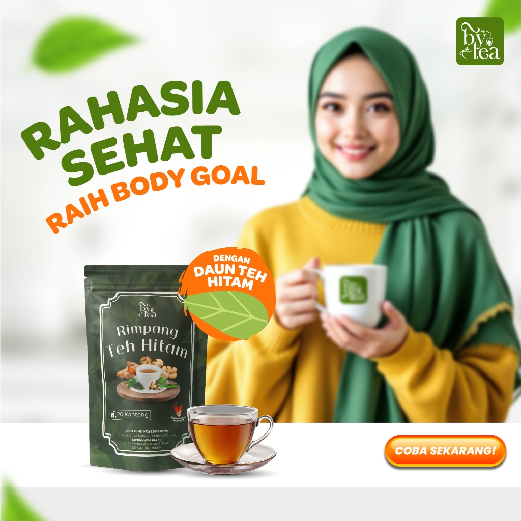 

Rimpang Teh Hitam Raih Body Goal Secara Alami 40gr BPOM