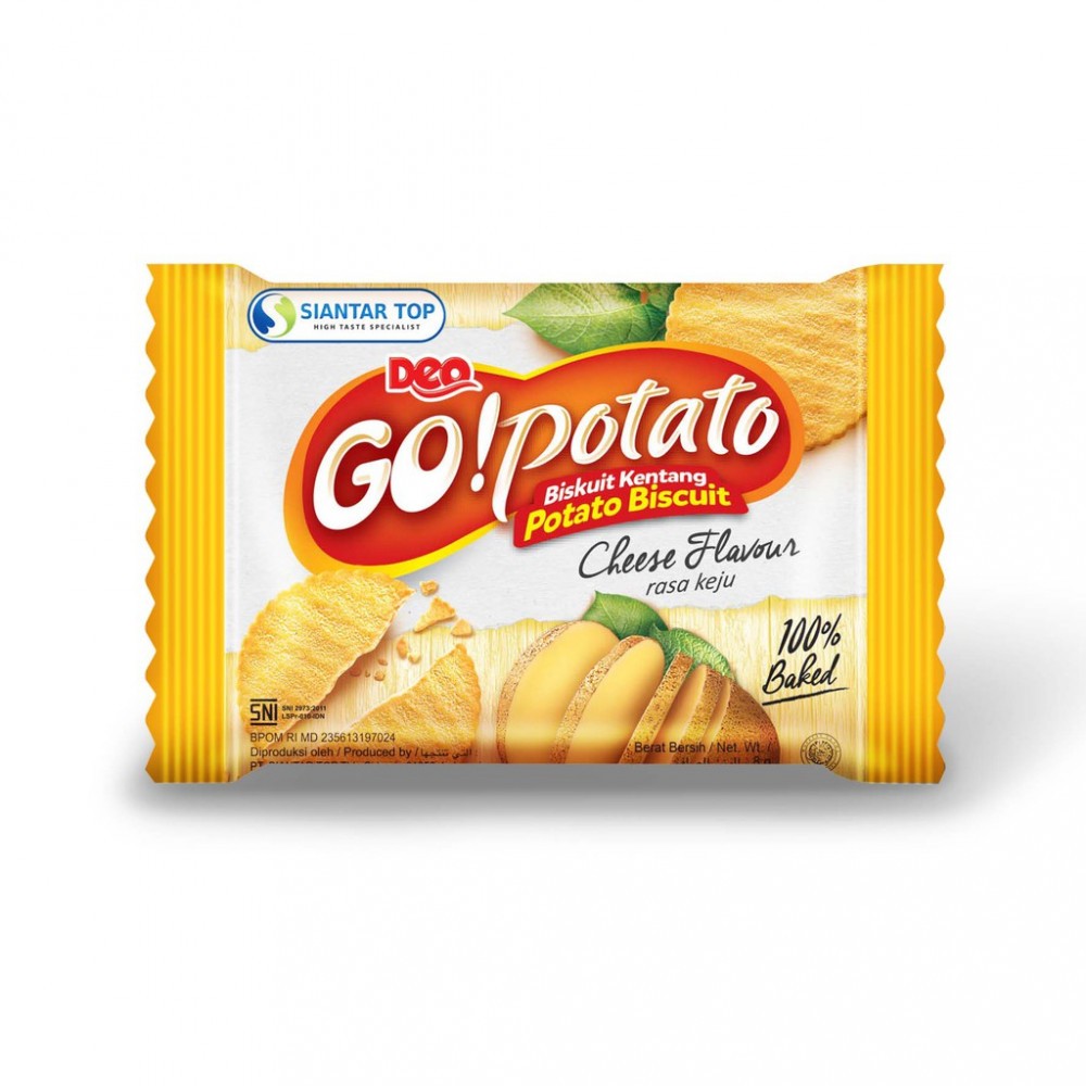 

BRIO GO POTATO CHEESE 42 GR 8994834007620