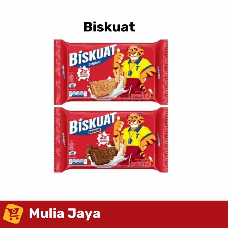 

Biskuat Renceng 2000 Isi 9 Keping (Cokelat/Original)