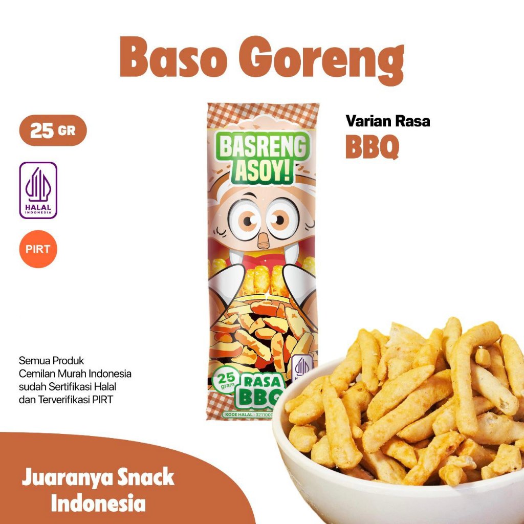 

BASRENG BASO GORENG RASA BBQ - SNACK MURAH DAN ENAK