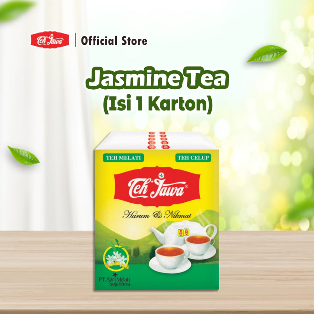 

Teh Jawa Jasmine Tea Celup Per Karton (Isi 50 Pcs)