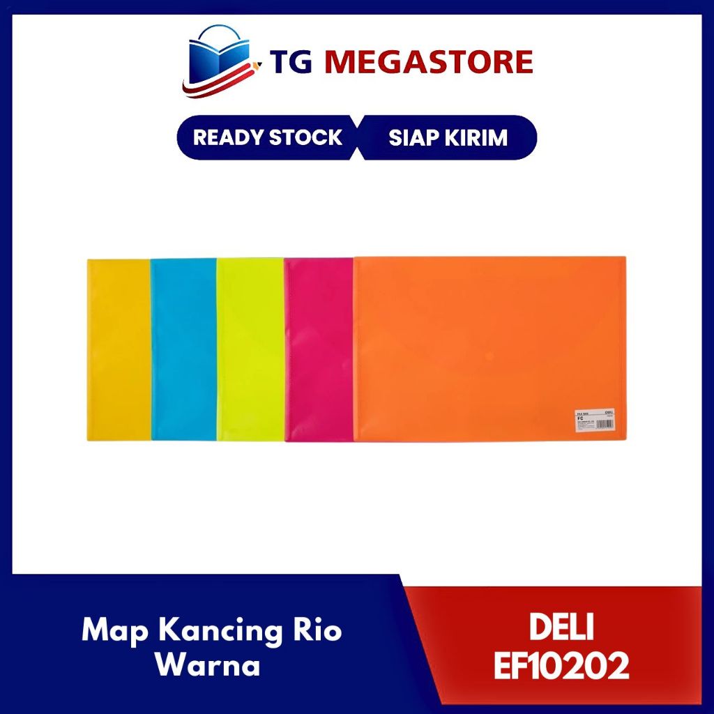 

Map Kancing Rio Deli Warna - EF10202