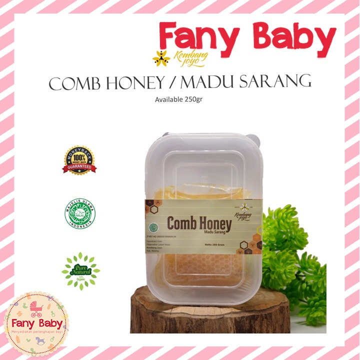 

MADU KEMBANG JOYO COMB HONEY 250GR