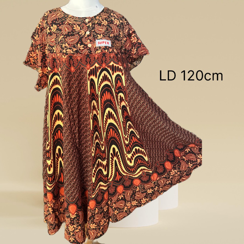 Daster kencana ungu klok