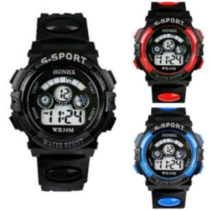 jam anak digital sport