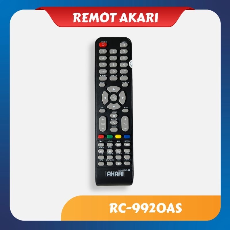 Remote TV Akari LCD LED Smart Connect RC-9920AS